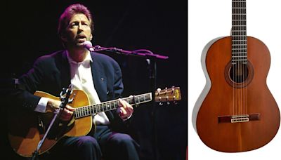 The acoustic Eric Clapton used to write Tears in Heaven just sold for over $100,000