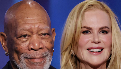 Morgan Freeman Spoofs Viral Nicole Kidman AMC Ad at AFI Award Gala