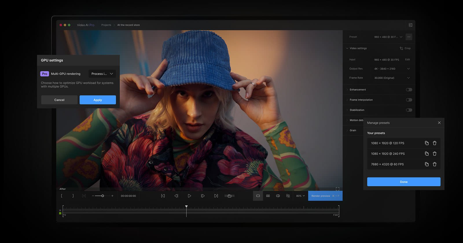 Topaz Labs' Cinema-Grade Video AI Pro Platform Upscales, Smooths, and Stabilizes Footage