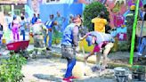 Limpian parque y barranca en la Álvaro Obregón