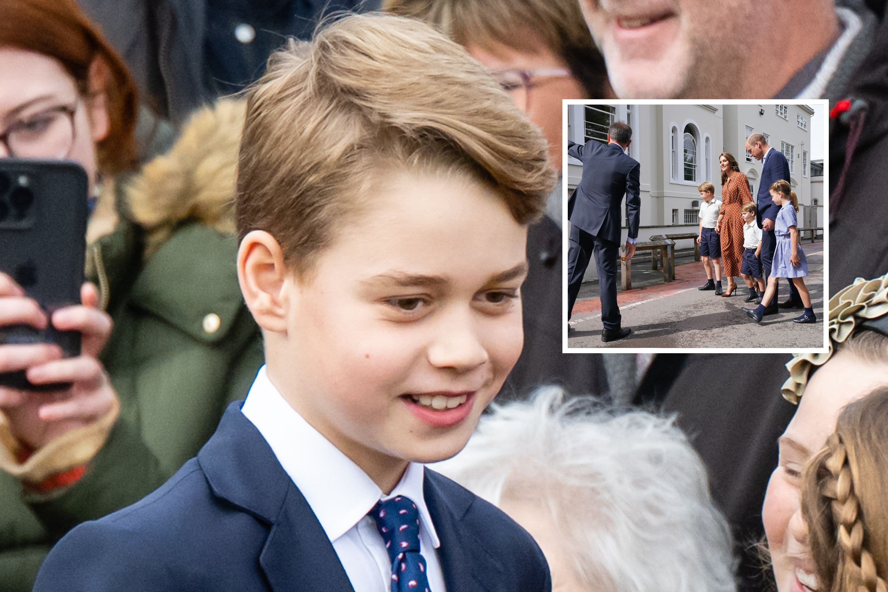 Prince George being a playground boss goes viral