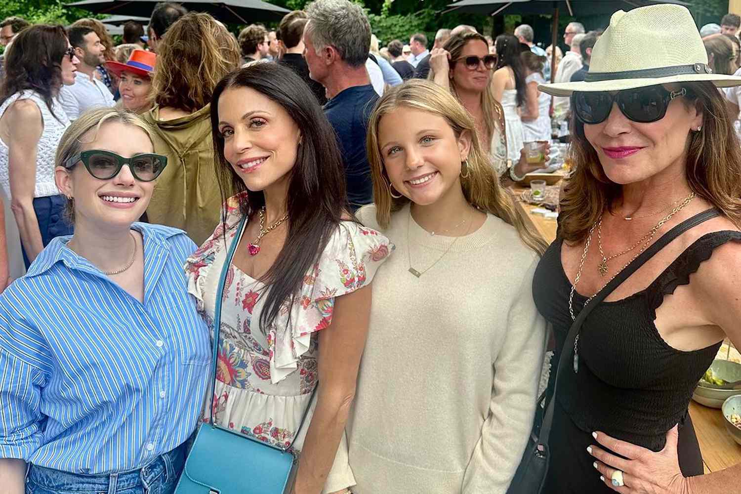 Bethenny Frankel and Luann de Lesseps Reunite at Hamptons Party: 'Hell Hath Frozen Over'