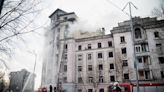 Ukraine war latest: Mass attack on Kyiv injures at least 13, including child