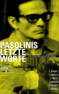 Pasolini's Last Words