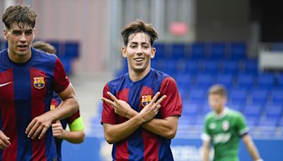 Barcelona reach renewal agreement with 18-year-old quarry winger