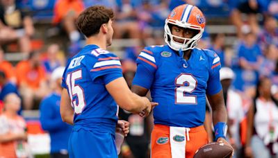 Billy Napier remains committed to QB Graham Mertz, but should he turn to Florida's phenom DJ Lagway for spark?