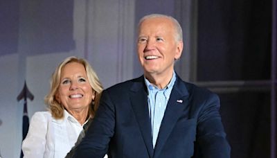 First lady Jill Biden shows support for Joe Biden after he drops out of presidential race