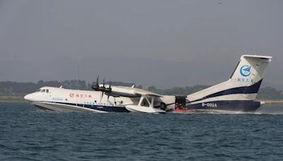 China’s AG600 demonstrates water rescue capabilities