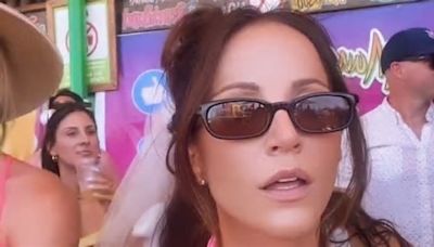 PHOTOS: NFL Host Kay Adams Causes Major Stir In Her Revealing Swimsuit At Bachelorette Party