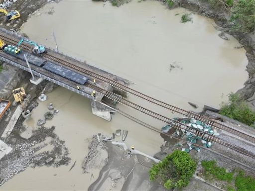 台鐵北迴線8／3單線通車！小清水橋溪年底完成重建、恢復雙線通行