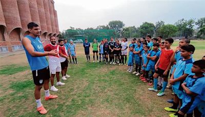 Balance sports, studies: Gupreet Singh Sandhu to budding football players