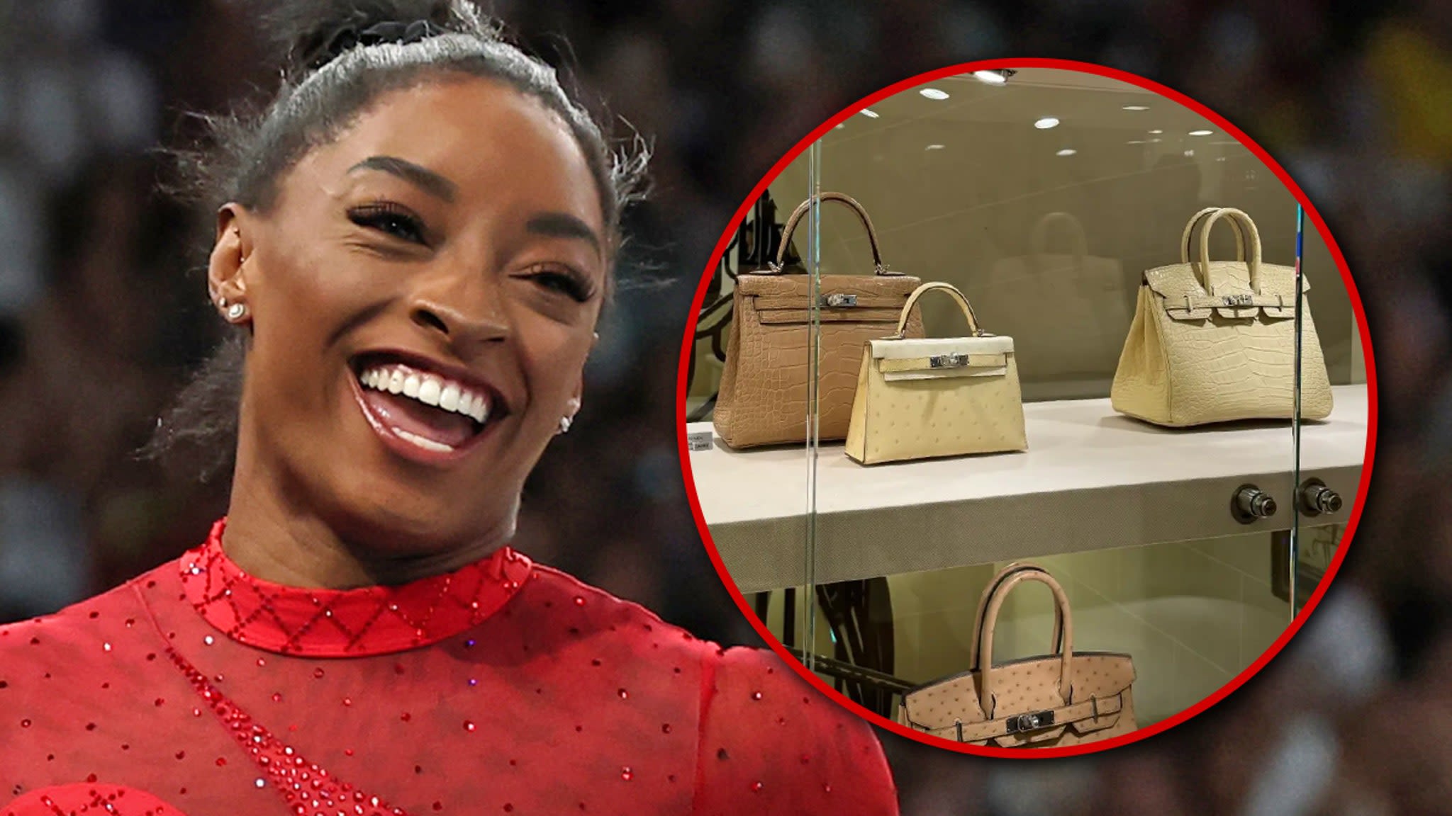 Simone Biles Says Parents Gave Her Hermès Bag After Shopping Spree Backlash