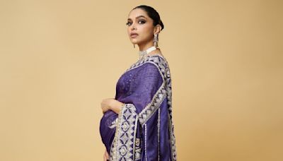 Pregnant Deepika Padukone's purple saree look from Anant Ambani-Radhika Merchant’s sangeet reminds fans of Madhuri Dixit in Hum Aapke Hain Koun