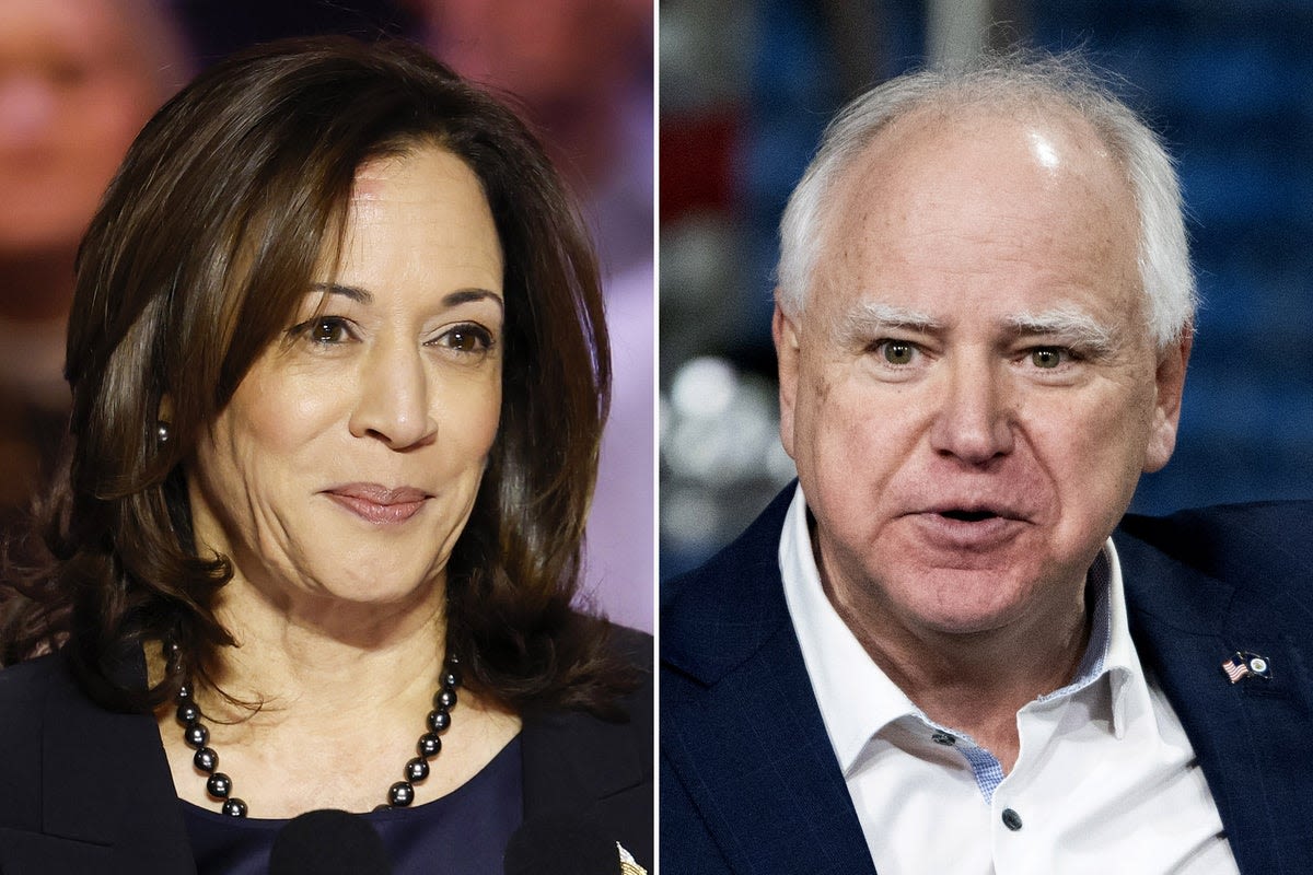 Kamala Harris VP live updates: Tim Walz selected as running mate, reports say