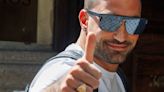 Strictly's Giovanni Pernice gives thumbs up as he's pictured in London