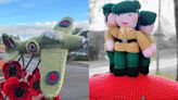 Crafters take over postboxes with poignant Remembrance Day tributes