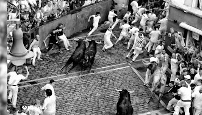 La imagen ganadora de la XIV edición del Concurso Internacional de Fotografía del Encierro de San Fermín