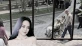 Gillian Chung spotted in wheelchair