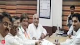 Congress candidate Raj Babbar files nomination from Gurgaon Lok Sabha seat
