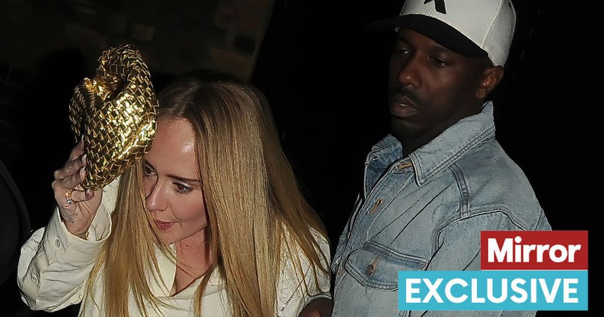 Adele and husband Rich Paul hold hands on date night at swanky London restaurant