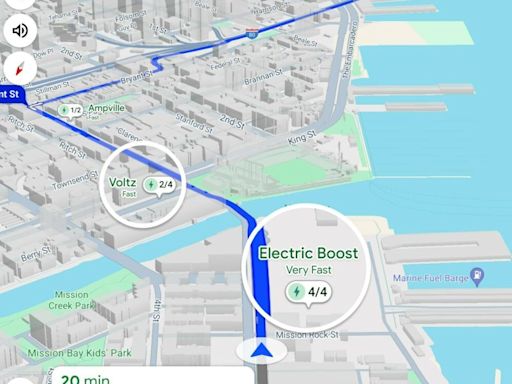 Google Maps更新「找充電站更方便」！可顯示即時空樁、旅程規劃