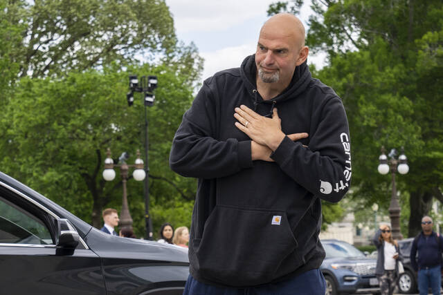 Editorial: John Fetterman should be careful throwing political stones
