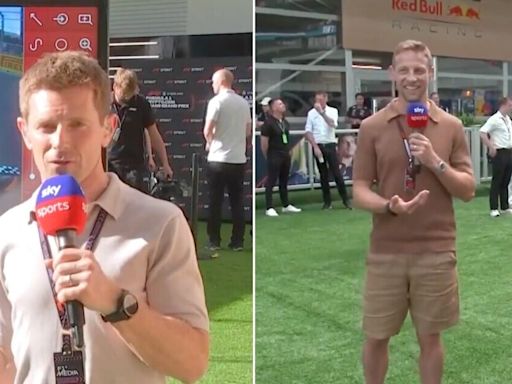 Sky Sports F1 expert corrected live on air in Miami after Jenson Button mix-up