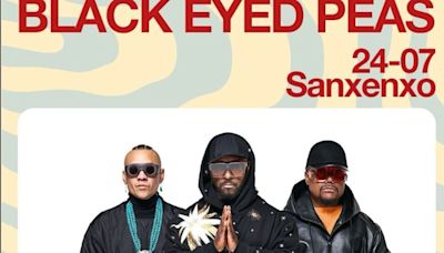 Black Eyed Peas abrirá el cartel musical del festival Costa Feira de Sanxenxo
