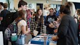 Students shape future goals at Hockinson’s college and career fair