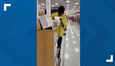 Michelle Obama signs copies of her book at St. Louis area Target