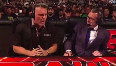 'Someone cut his mic,' beg WWE fans as McAfee 'barks' over Michael Cole