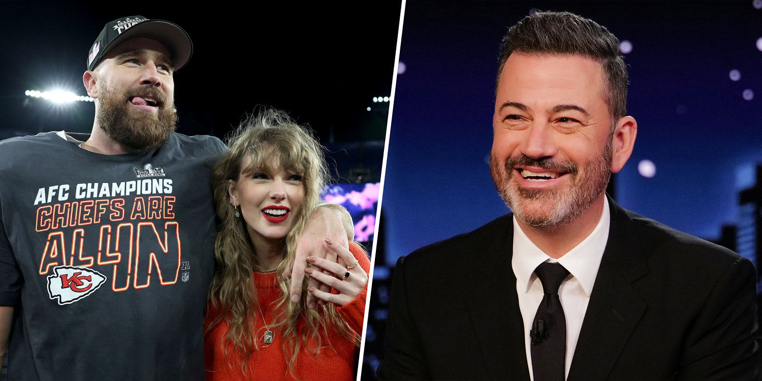 Jimmy Kimmel dishes on star-studded party at Paul McCartney's house featuring Taylor and Travis