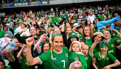 Denise O’Sullivan, Julie Ann-Russell and Anna Patten goals secure famous win over France for Girls in Green