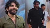 Nagarjuna Akkineni makes a jaw-dropping appearance at airport, looking handsome in his dapper outfit; see VIDEO