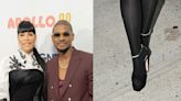 Usher’s Wife Jennifer Goicoechea Reaches New Heights in Black Platform Sandals at Apollo Theater Spring Benefit 2024