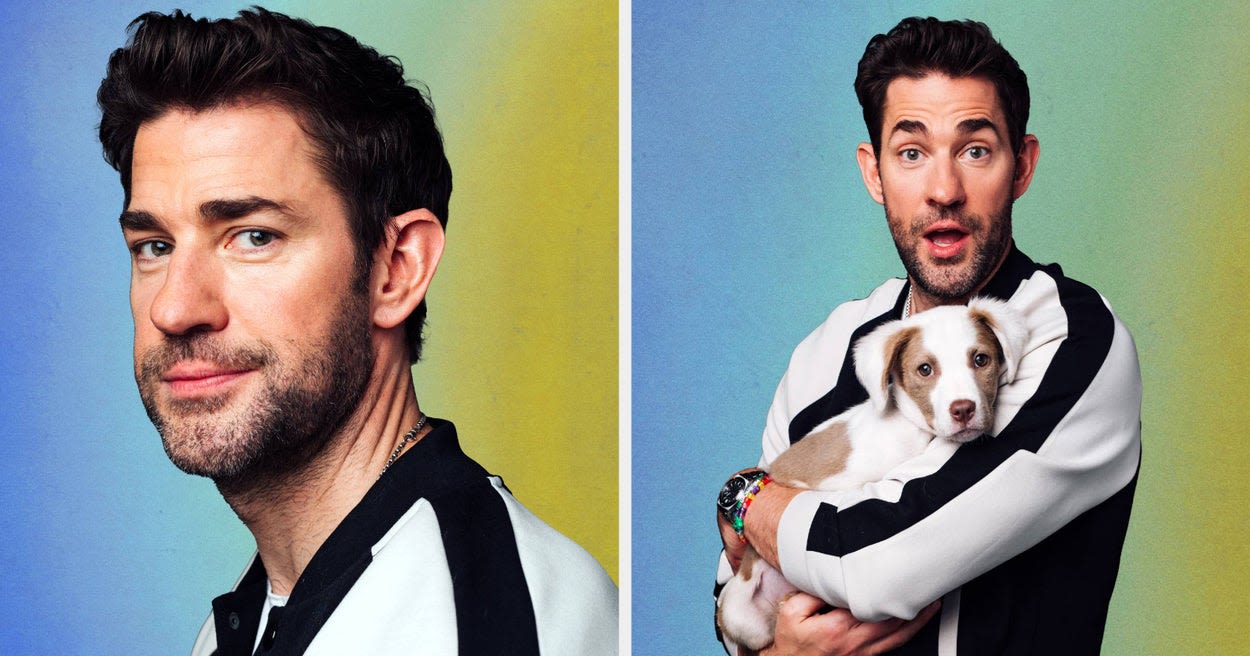 John Krasinski Revealed He "Wept For A Good 30 Minutes" After Reuniting With Steve Carell On Their New...