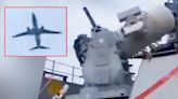 Sailors Talk To Phalanx CIWS As It Targets A 737 Like A Dog About To Bite The Mailman
