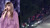 Viral video shows ‘wild’ line for Taylor Swift’s Eras tour merchandise