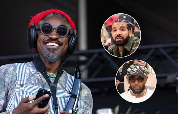 André 3000 Says the Kendrick Lamar and Drake Battle Just Made Him Sad