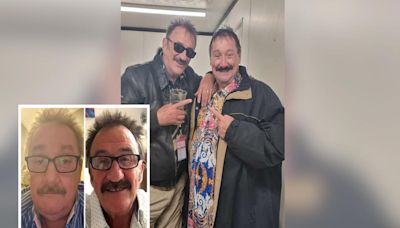 'It's two me!' - Paul Chuckle stunned as he meets County Durham bus driver lookalike