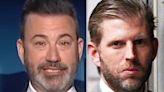 Jimmy Kimmel Brutally Shades Eric Trump In The Most Golden Way Possible