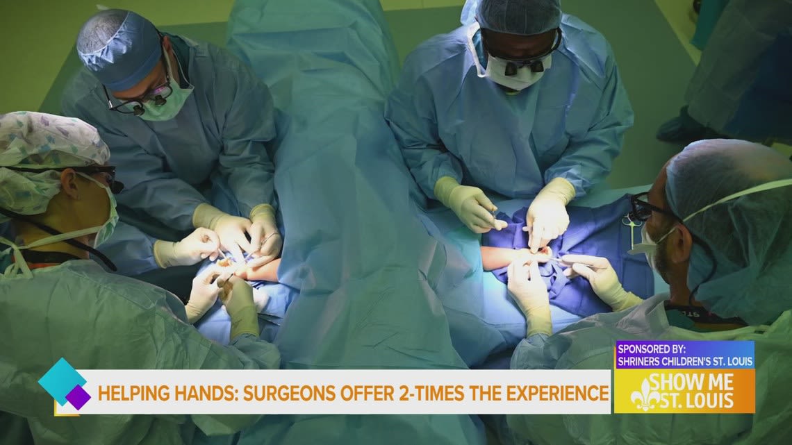 Sponsored: Shriners Children's Hospital surgeons are helping hands with 2-times the experience