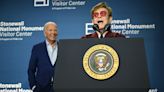 Elton John Joins President Biden, Katy Perry at Stonewall Visitor Center Unveiling: “One of the Biggest Honors”
