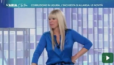 Inchiesta Liguria, Alessandra Mussolini al giornalista de la7: "Butti fango sul centrodestra"