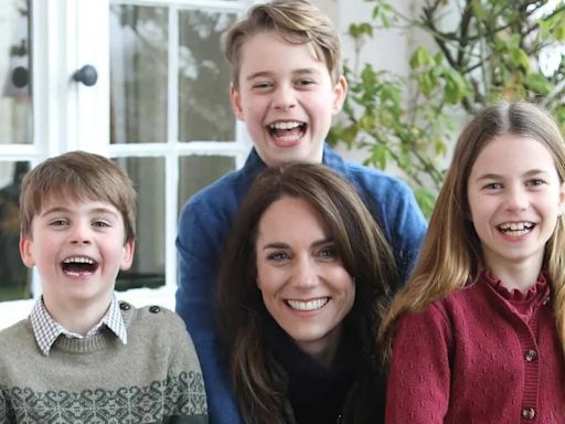 La tierna fotografía casera que Kate Middleton le ha hecho a su hijo Louis por su sexto cumpleaños