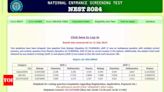NEST 2024 Cut-Off Released at nestexam.in: Check Section-Wise Marks and Updates Here - Times of India