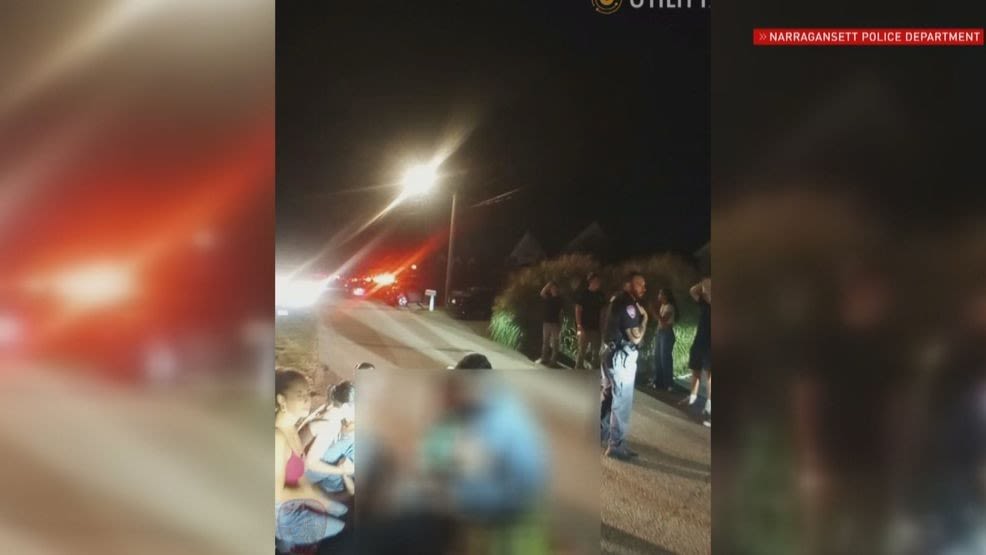 Bodycam footage captures chaos at Narragansett house party, two URI students arrested