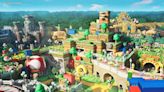 Inside Super Nintendo World land opening at new Epic Universe theme park in 2025