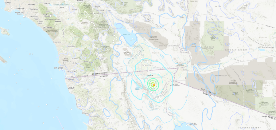 Series of earthquakes near Mexican border rattle San Diego County