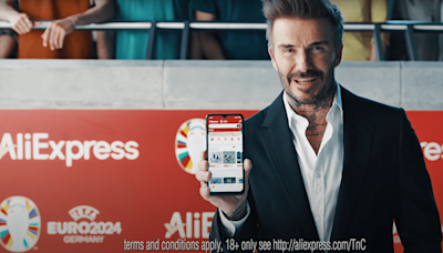 Alibaba recruta Beckham para bombar vendas internacionais e aposta na Euro 2024